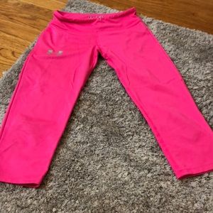 Underarmour youth crop leggings